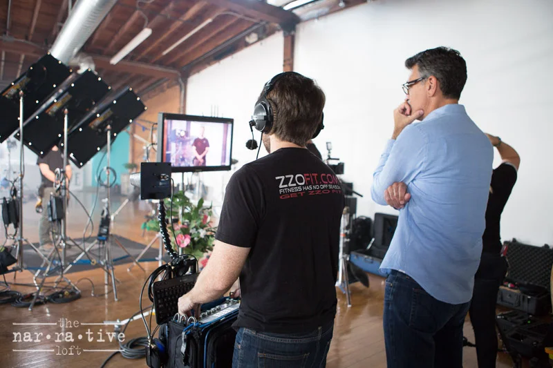 Founder and Creative Director Mark Ciglar ensuring the perfect shot!