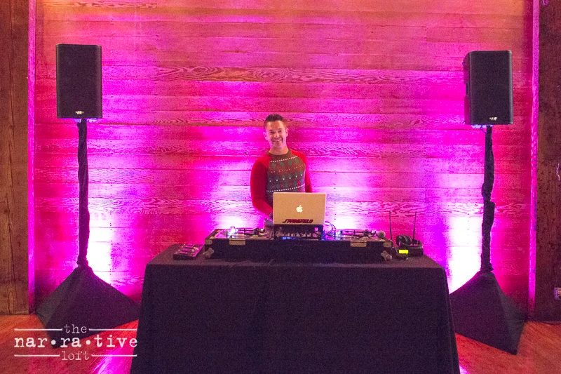 DJ Spencer makin' the music!