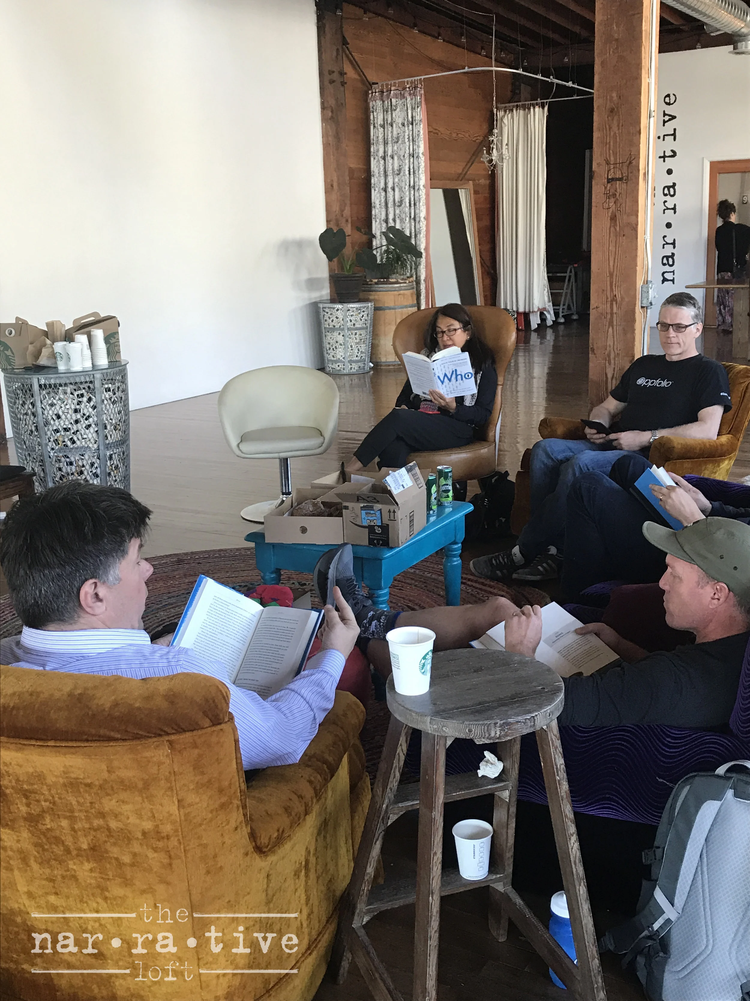 Discussing the ideas in Who.