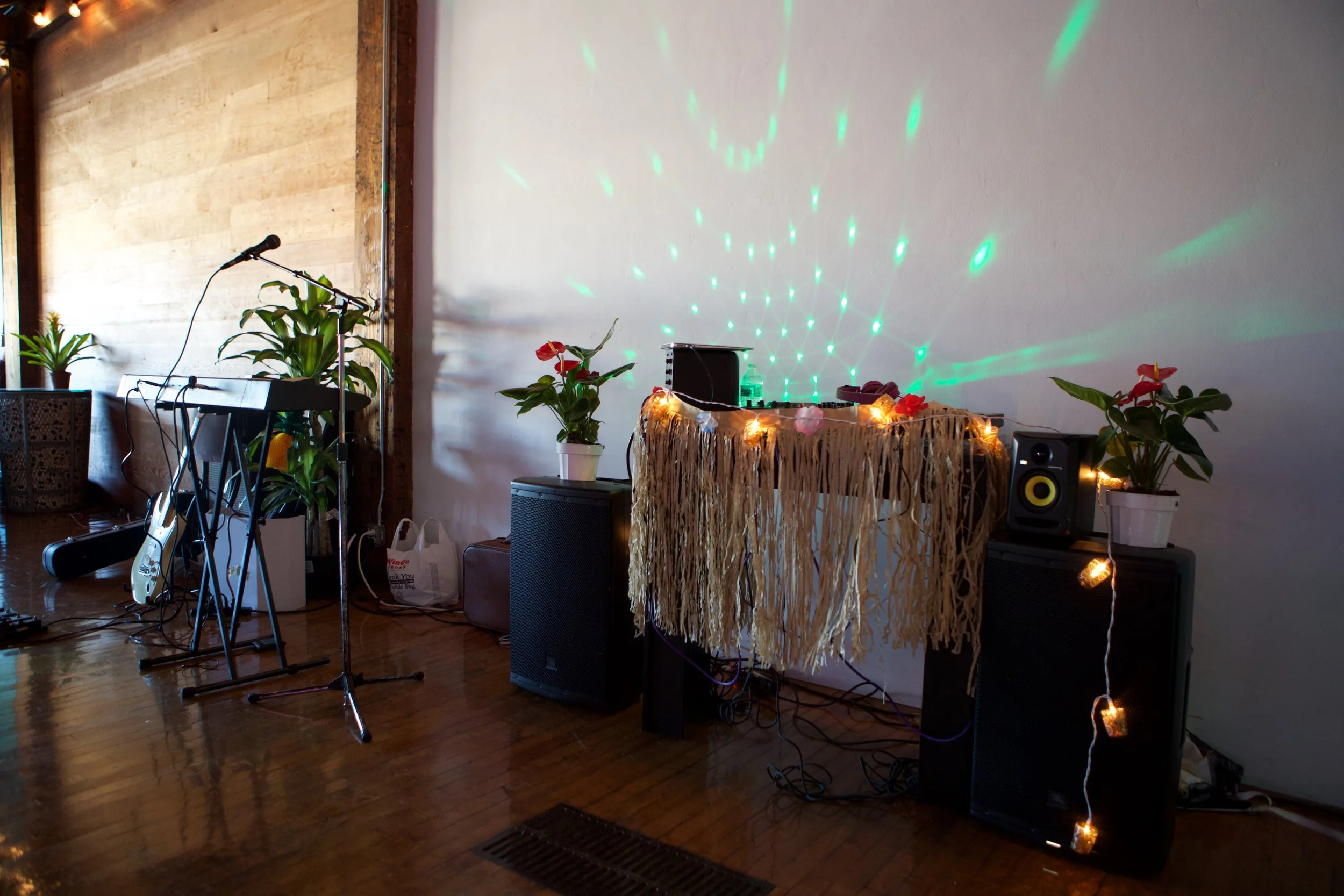 The entertainment hub.