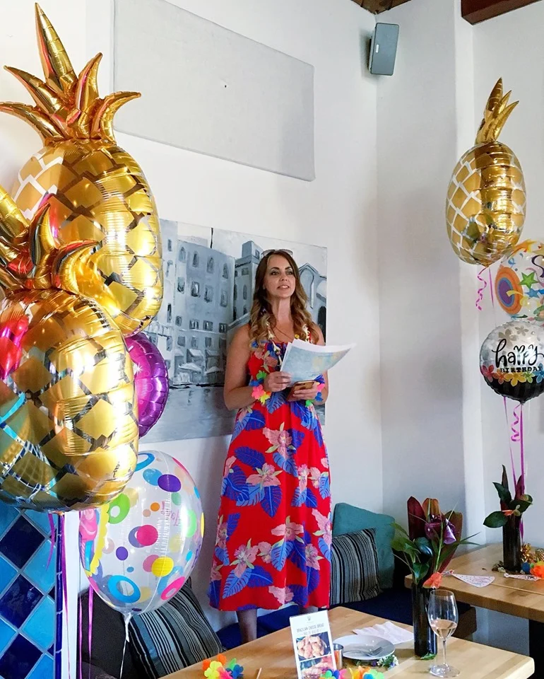 Alisa Wilcox at Michelle Lee's birthday celebration.jpg