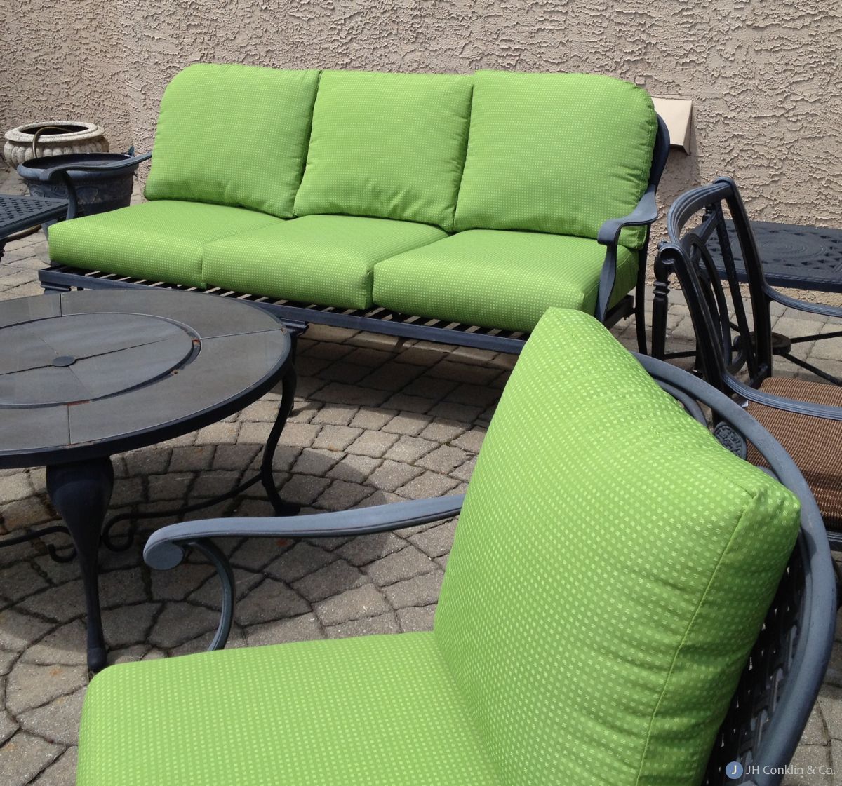 Patio Cushions Reupholstered