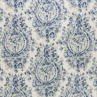 Roman shade fabric Carole Cavalcade royal