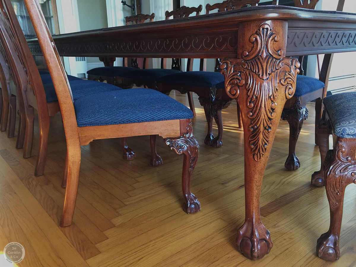 Dining Seats Re-upholstered - NJ Inn