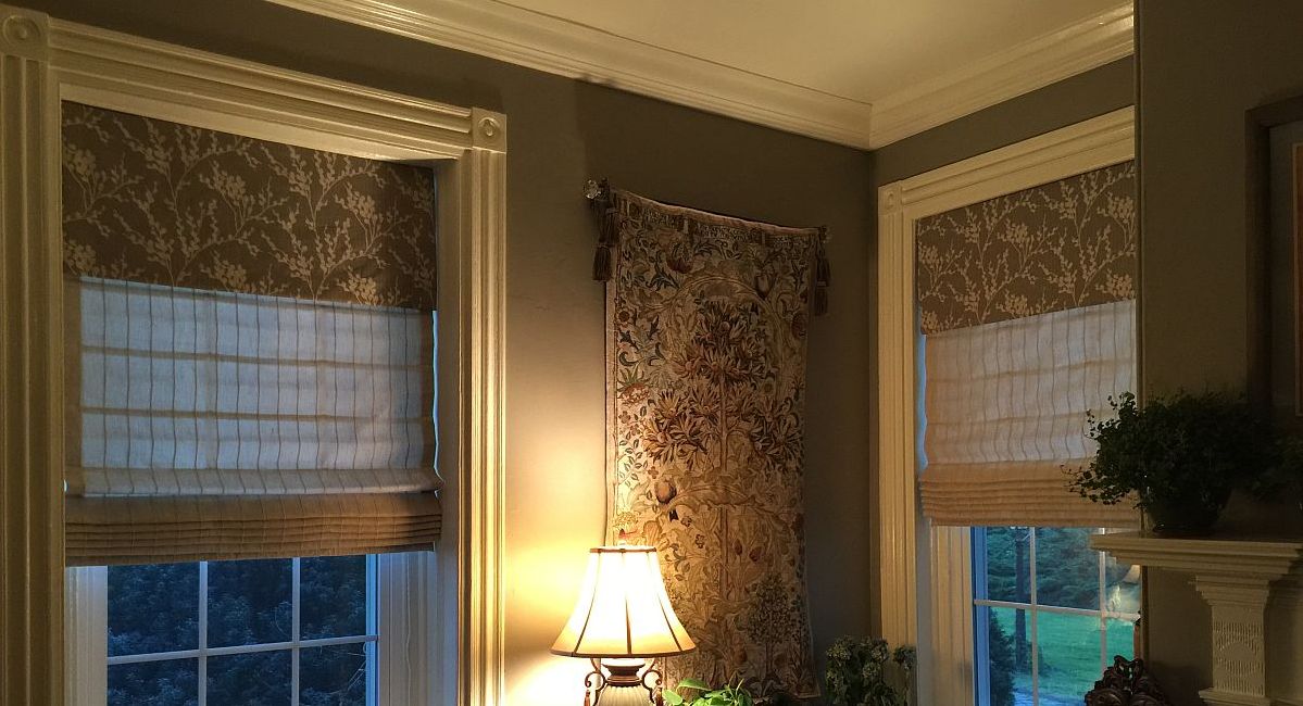  Custom Soft Roman Shades    Styles - Information - Options   Serving Southern New Jersey 
