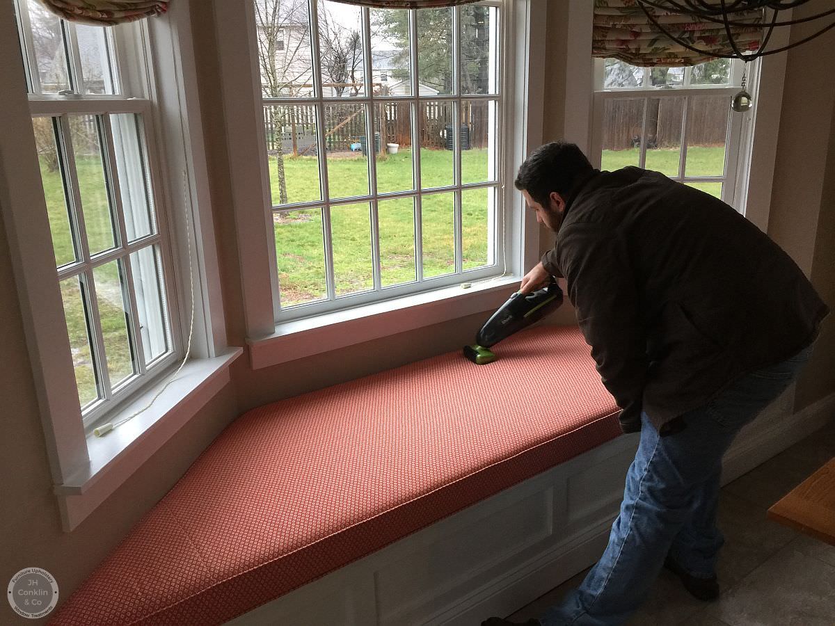 Custom Bay Window Seat Cushion