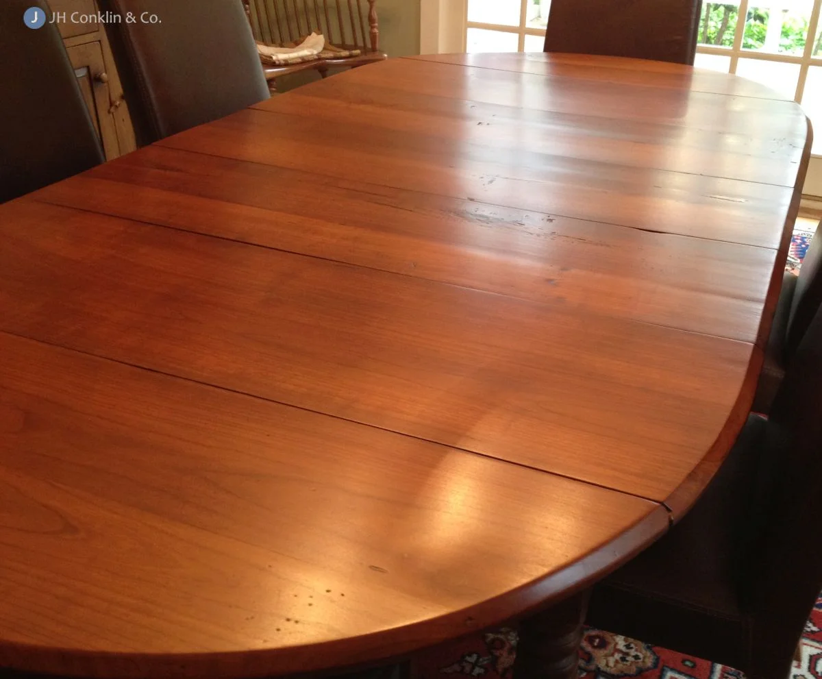 vintage cherry table refinished haddonfield nj
