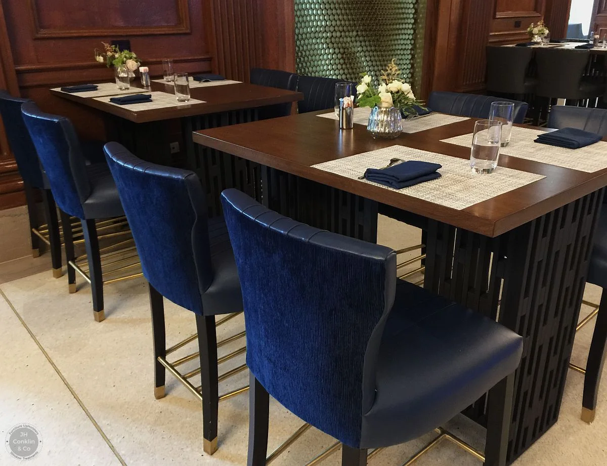 restaurant chairs reupholstered philadelphia