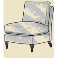 loose cushion slipper chair