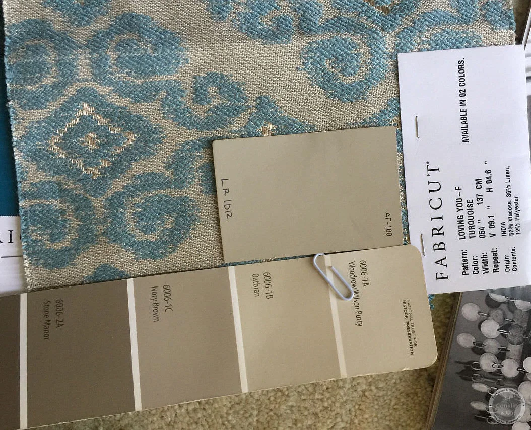 Deciding colors for the furniture finish