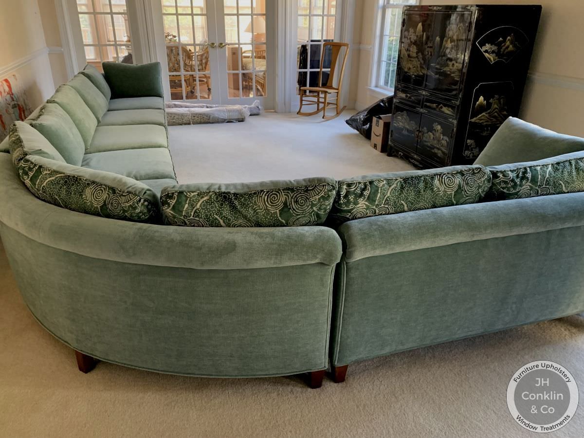 Sectional Sofa Reupholstered Blue Bell, PA