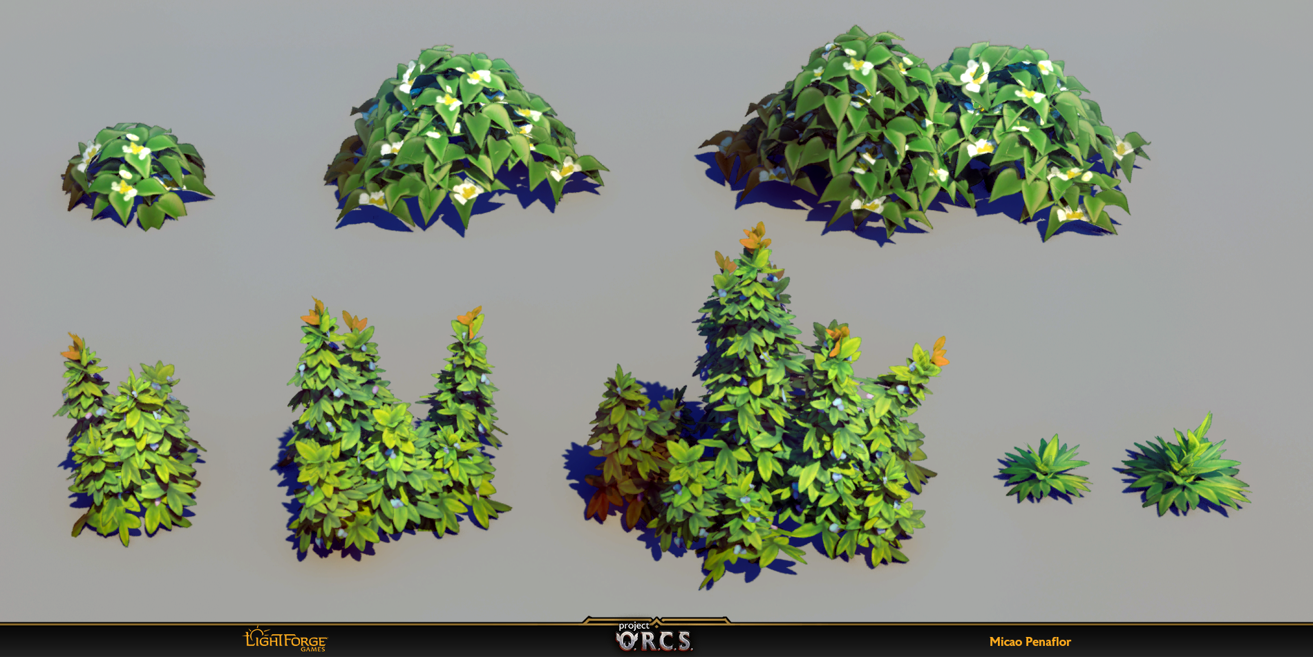 Medium bushes
