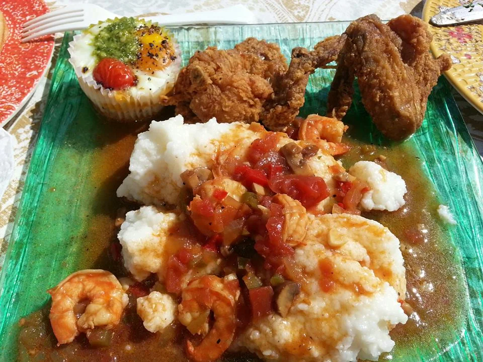 Shrimp and Grits with Redeye Gravy