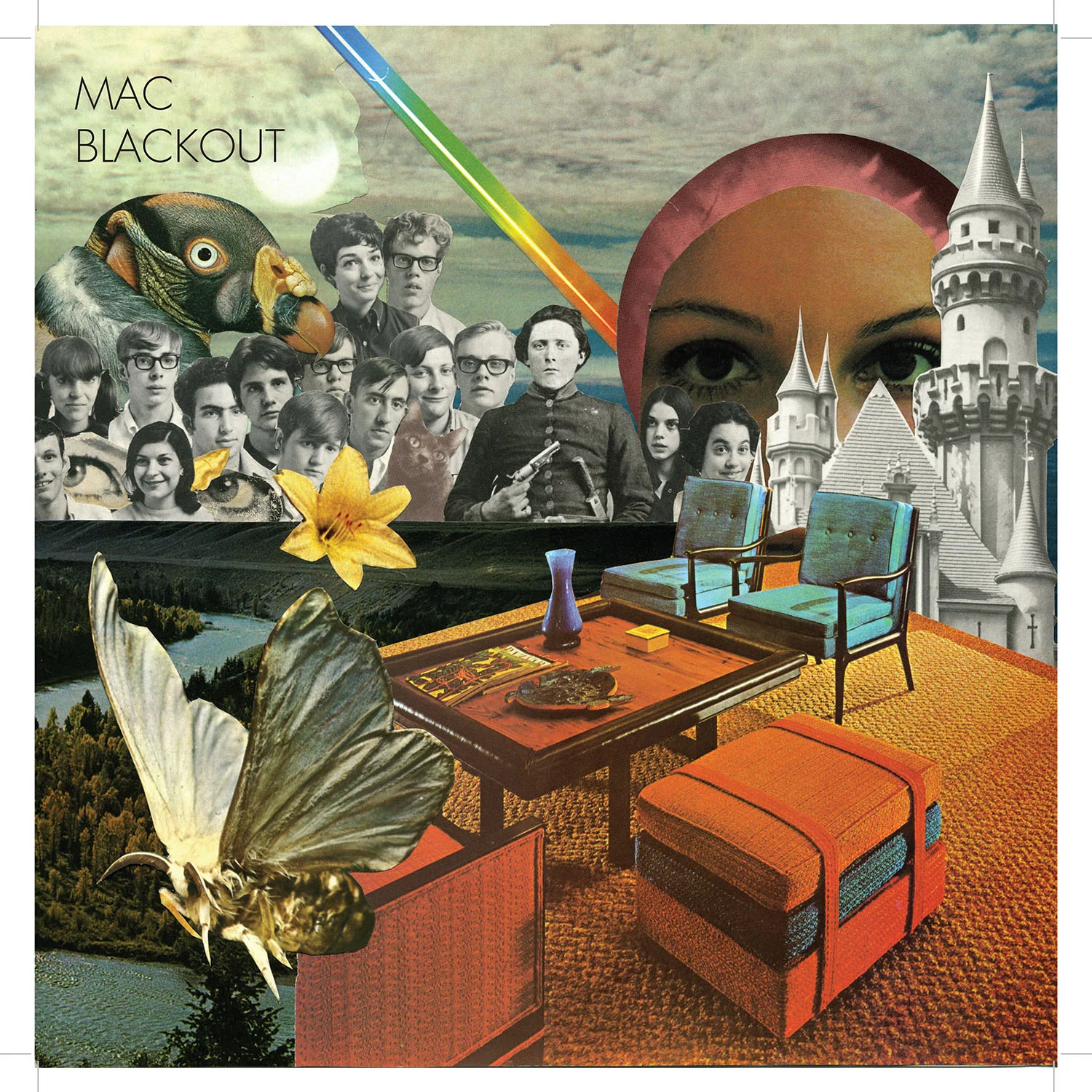 Mac Blackout "Western Blue" LP front cover