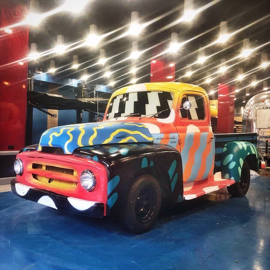  1940s Painted Truck for WNDR Museum  2019   