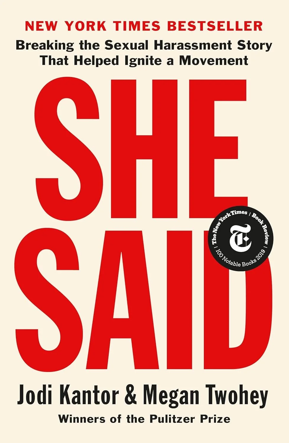 She Said Book Cover