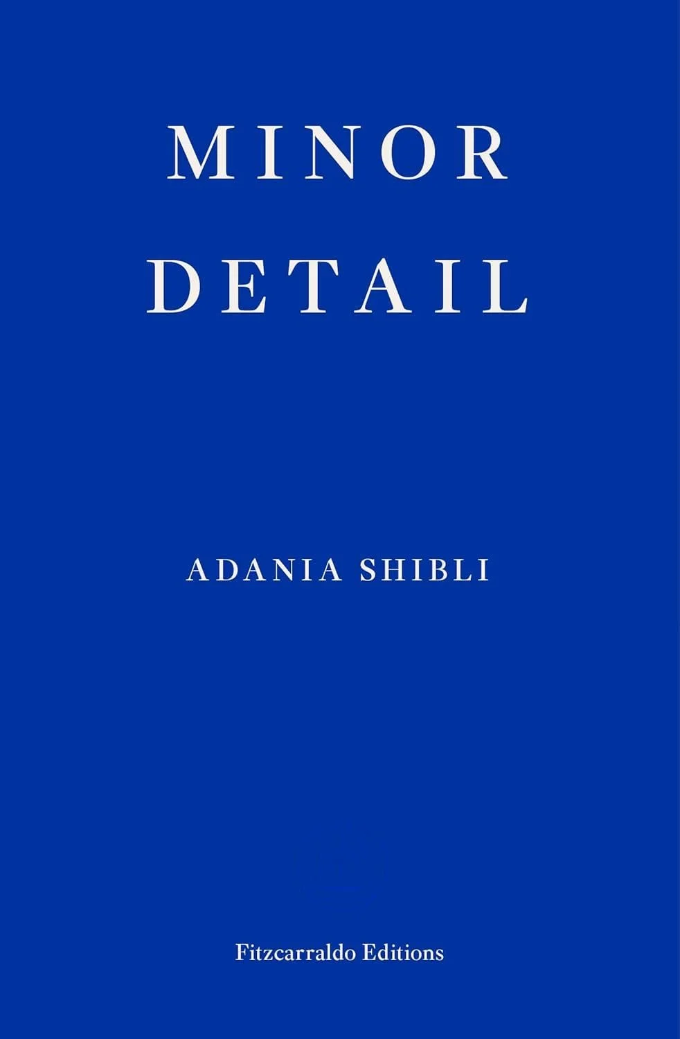 Minor Detail Book Cover