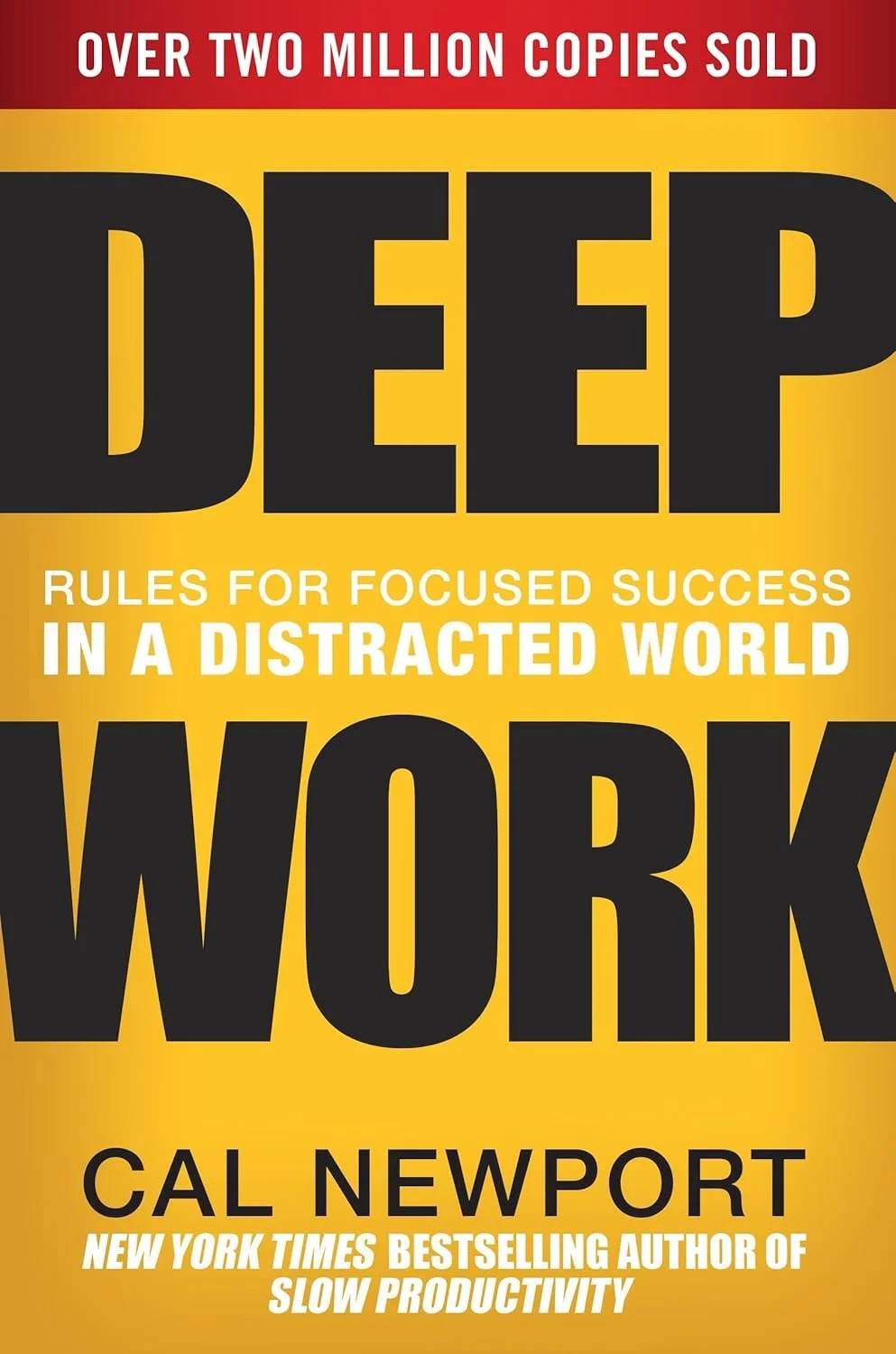 Deep Work Book Cover