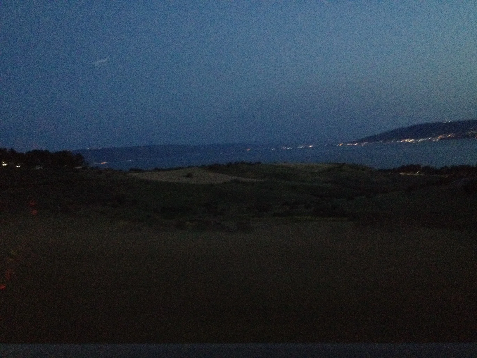 Dusk at the Sea of Galilee