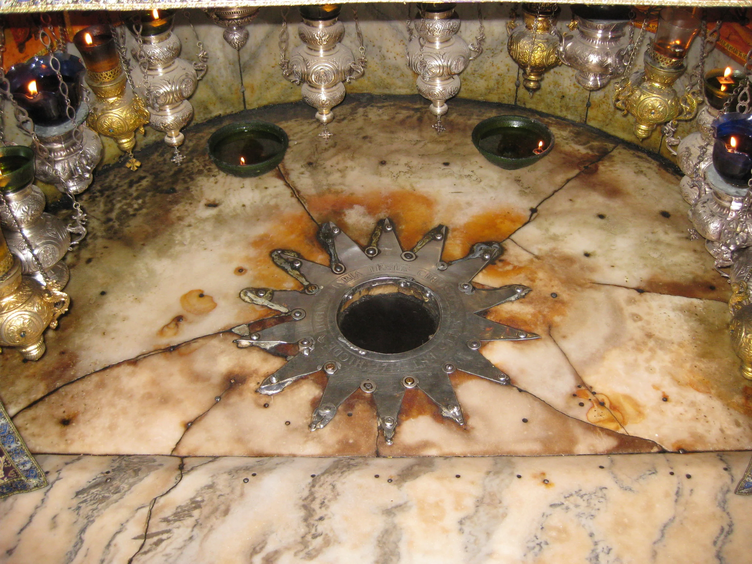 The place where they believe Jesus was born.