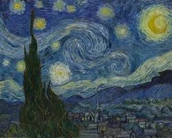  "Starry Night" Van Gogh, 1889