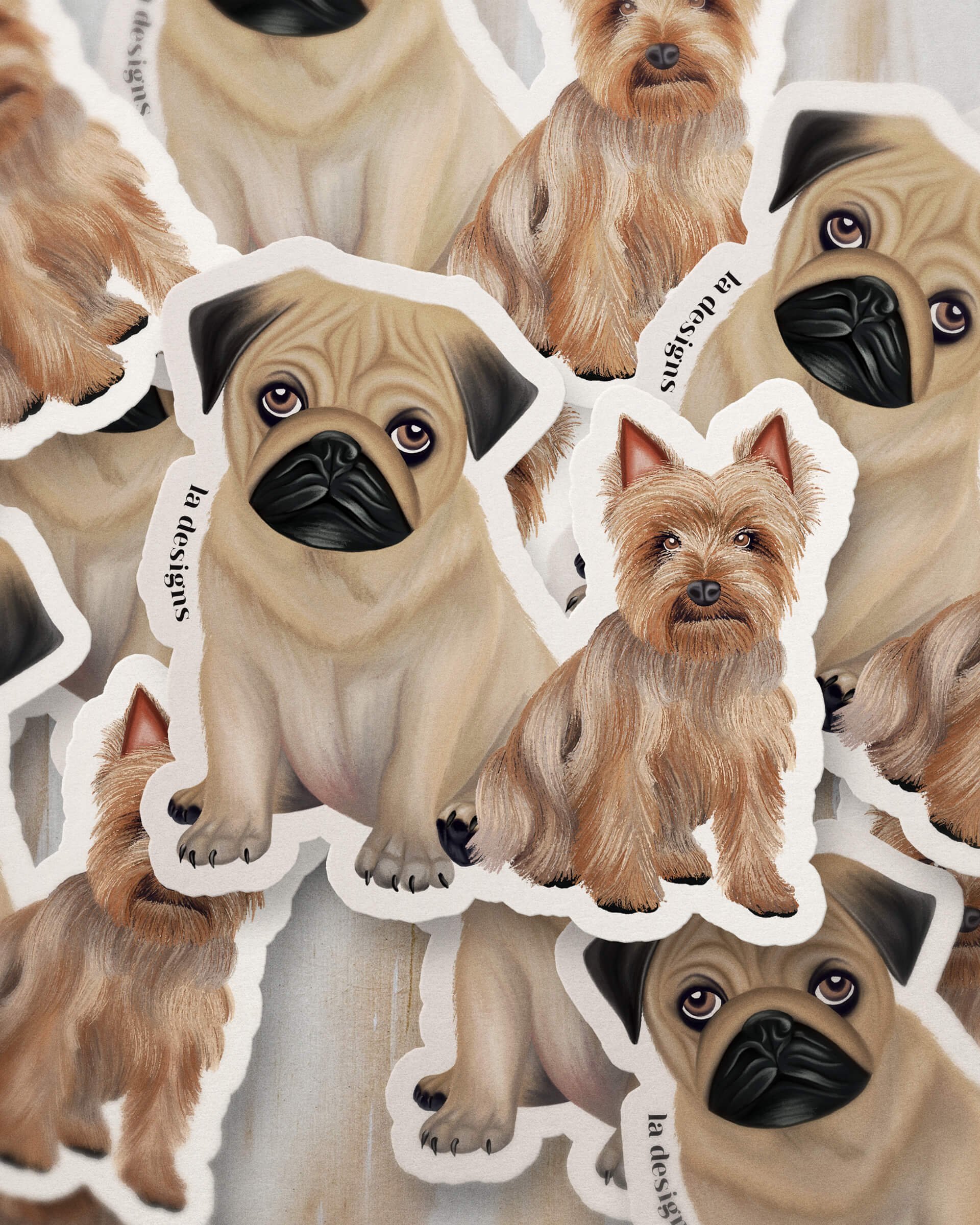 Laurelle-Armet-Freelance-Graphic-Designer-Illustrator-Vancouver-British-Columbia-Pug-Yorkie-Vinyl-Sticker.jpg