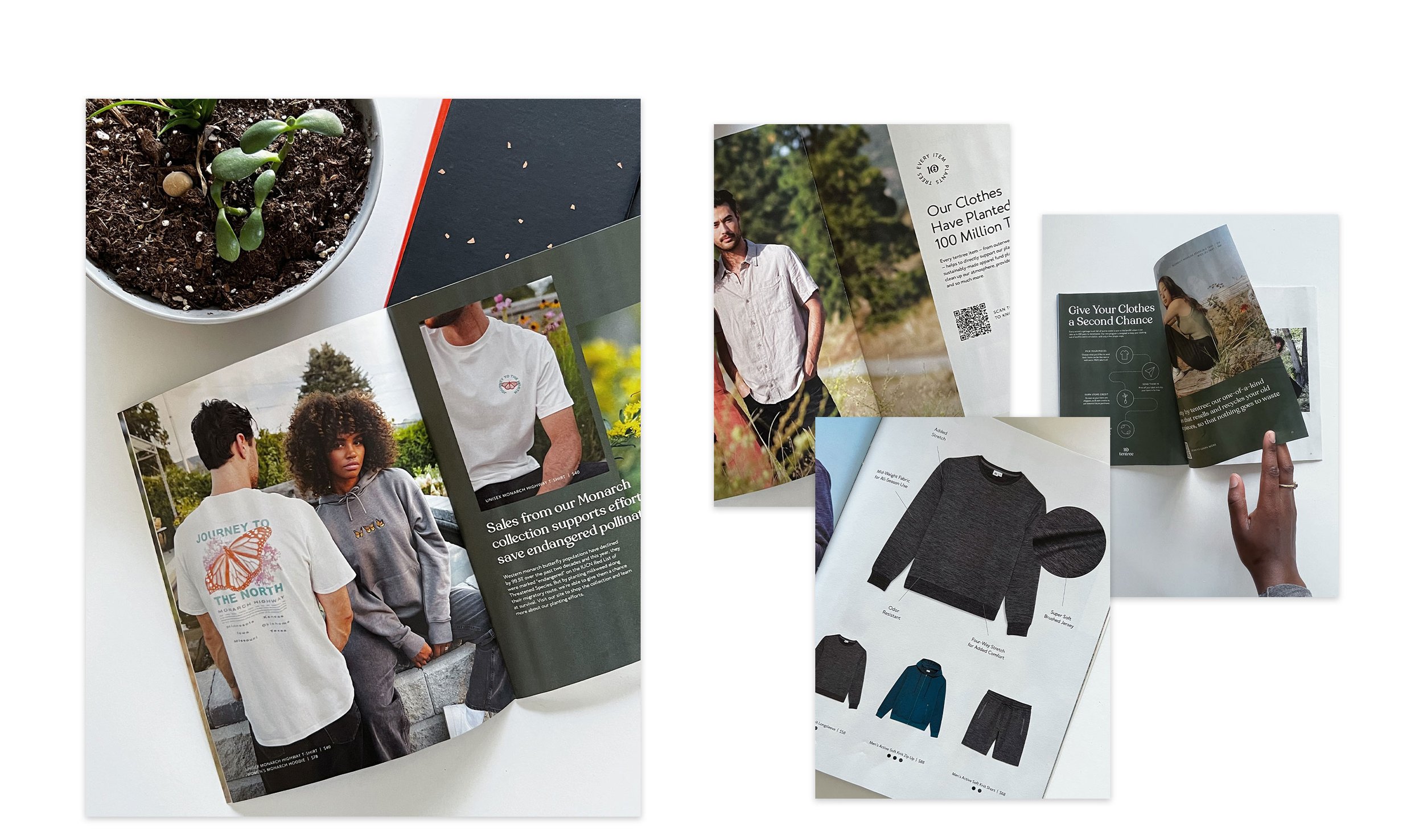 Clothes made for people and planet, every item plants ten trees — from outerwear to underwear.