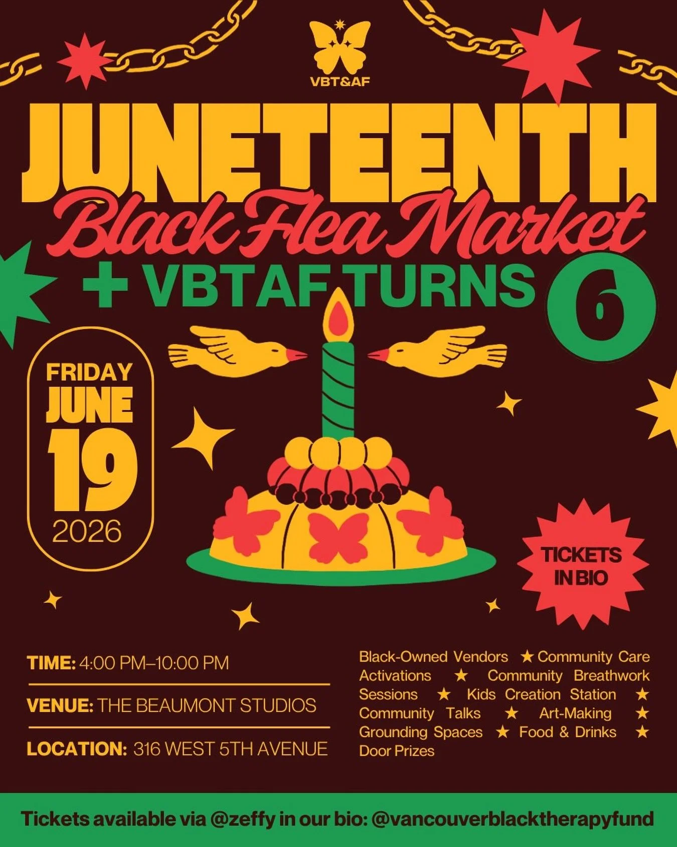 I&rsquo;ll be at the VBT&amp;AF Juneteenth Black Flea Market next Friday and here&rsquo;s why you should be there too ✨

This isn&rsquo;t just a market&hellip; it&rsquo;s a space rooted in community, care, and celebrating Black-owned businesses, crea