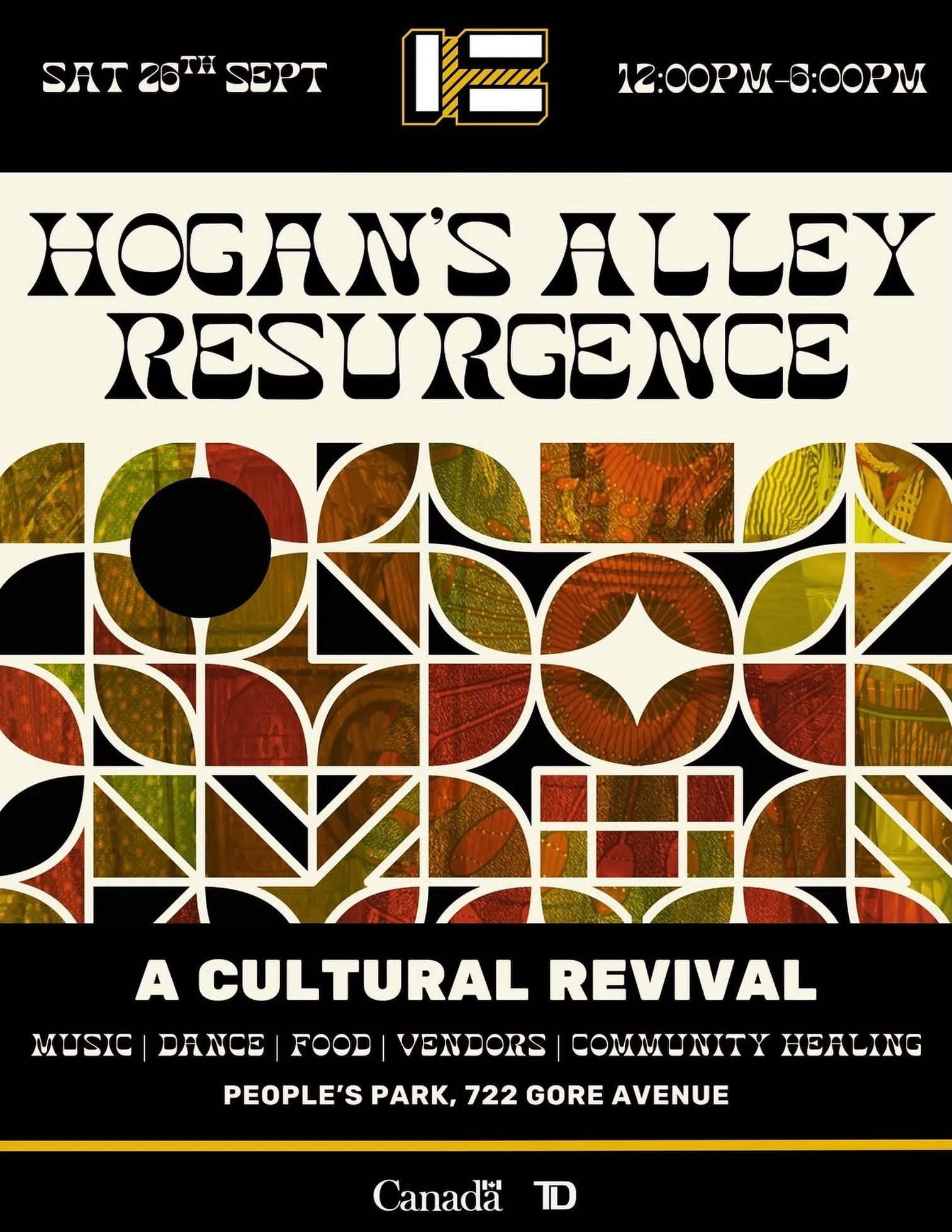 ✨ MARK YOUR CALENDARS ✨ 

I&rsquo;m popping up at Hogan&rsquo;s Alley Resurgence! 

On September 26, People&rsquo;s Park will come alive for a free, Black-led community celebration honouring the culture, legacy, and future of Hogan&rsquo;s Alley.

Ex