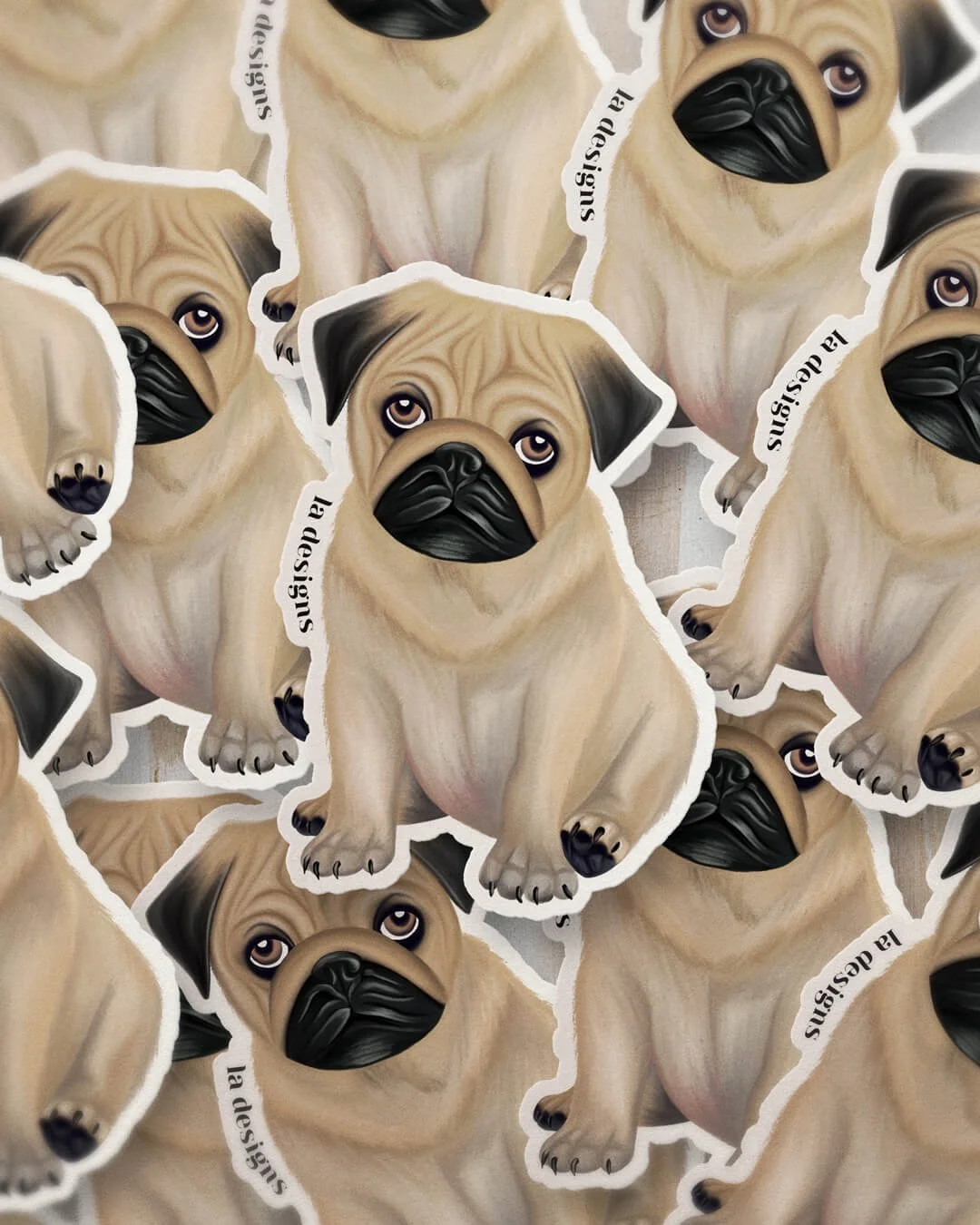 Laurelle-Armet-Freelance-Graphic-Designer-Illustrator-Vancouver-British-Columbia-Pug-Vinyl-Sticker.jpg