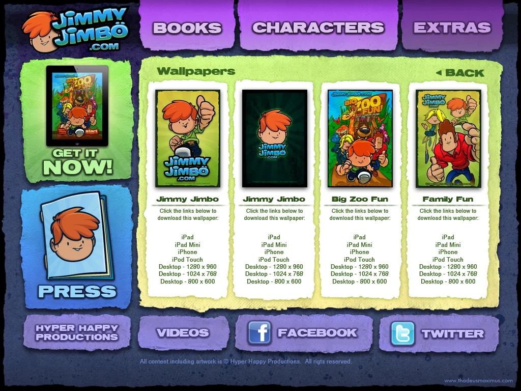 Big Zoo Fun Website - Wallpapers