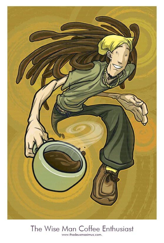 The Wise Man Coffee Enthusiast