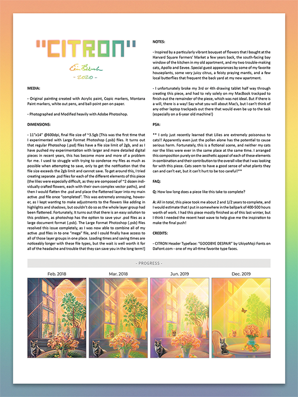 Project Explainer Card