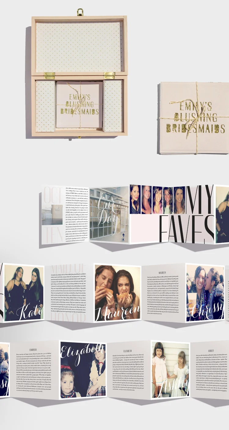 DIY: Will You Be My Bridesmaid? Accordion Booklet Download