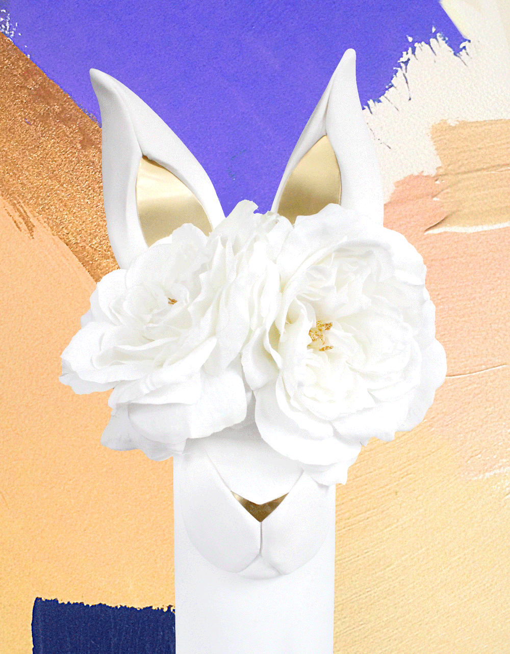 Some Bunny Loves Spring: DIY Brass & Clay Vase