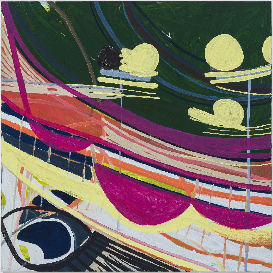 Carousel, acrylic and oil on canvas, 2016
