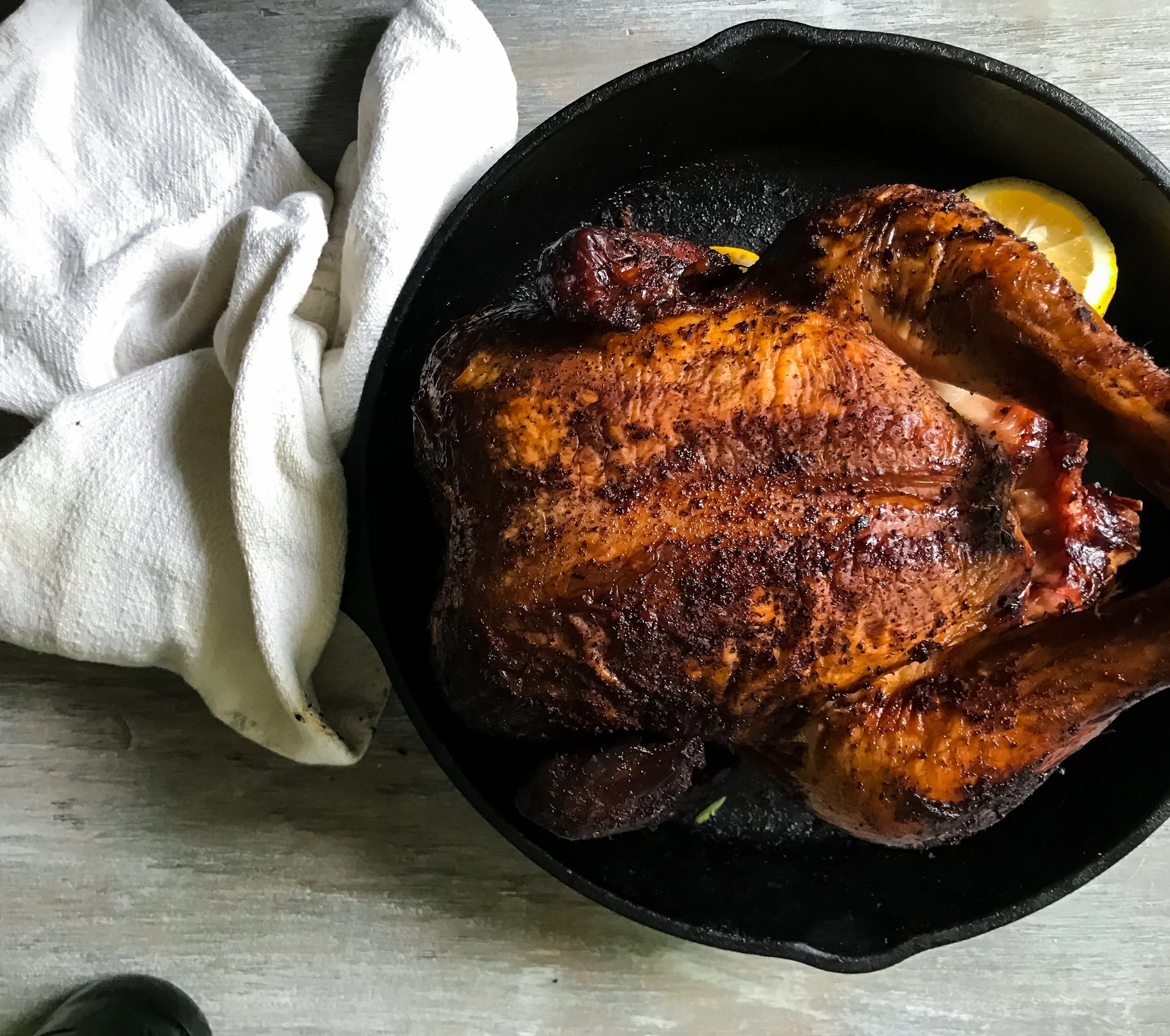 Smoked Beer Can Chicken 