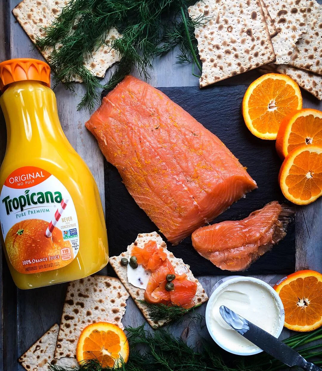 Citrus Spiced Gravlax 