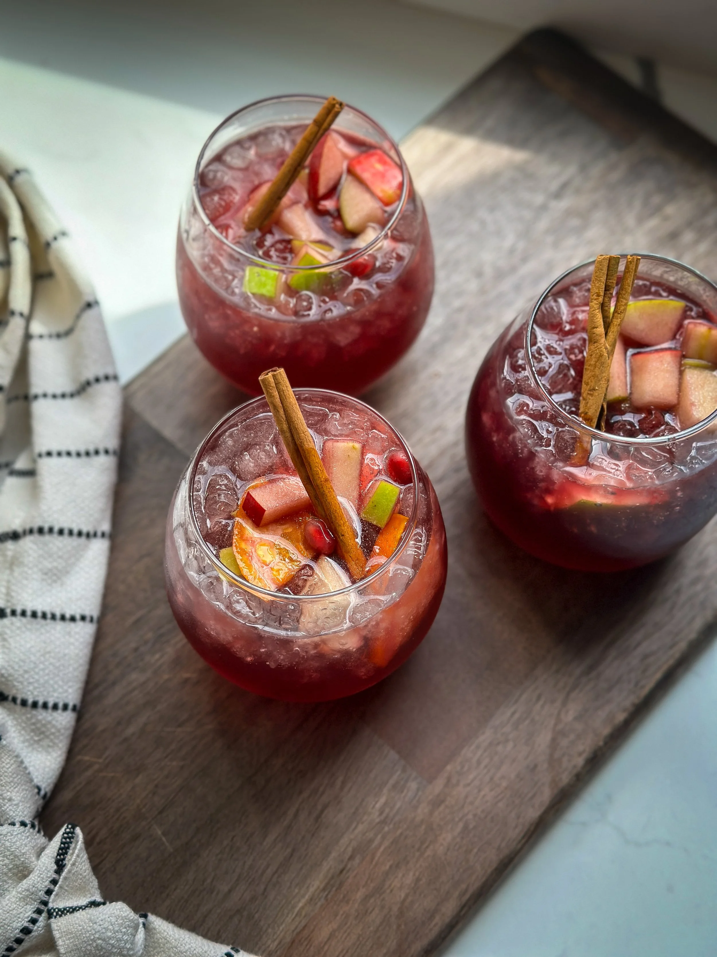 Apples and Honey Sangria