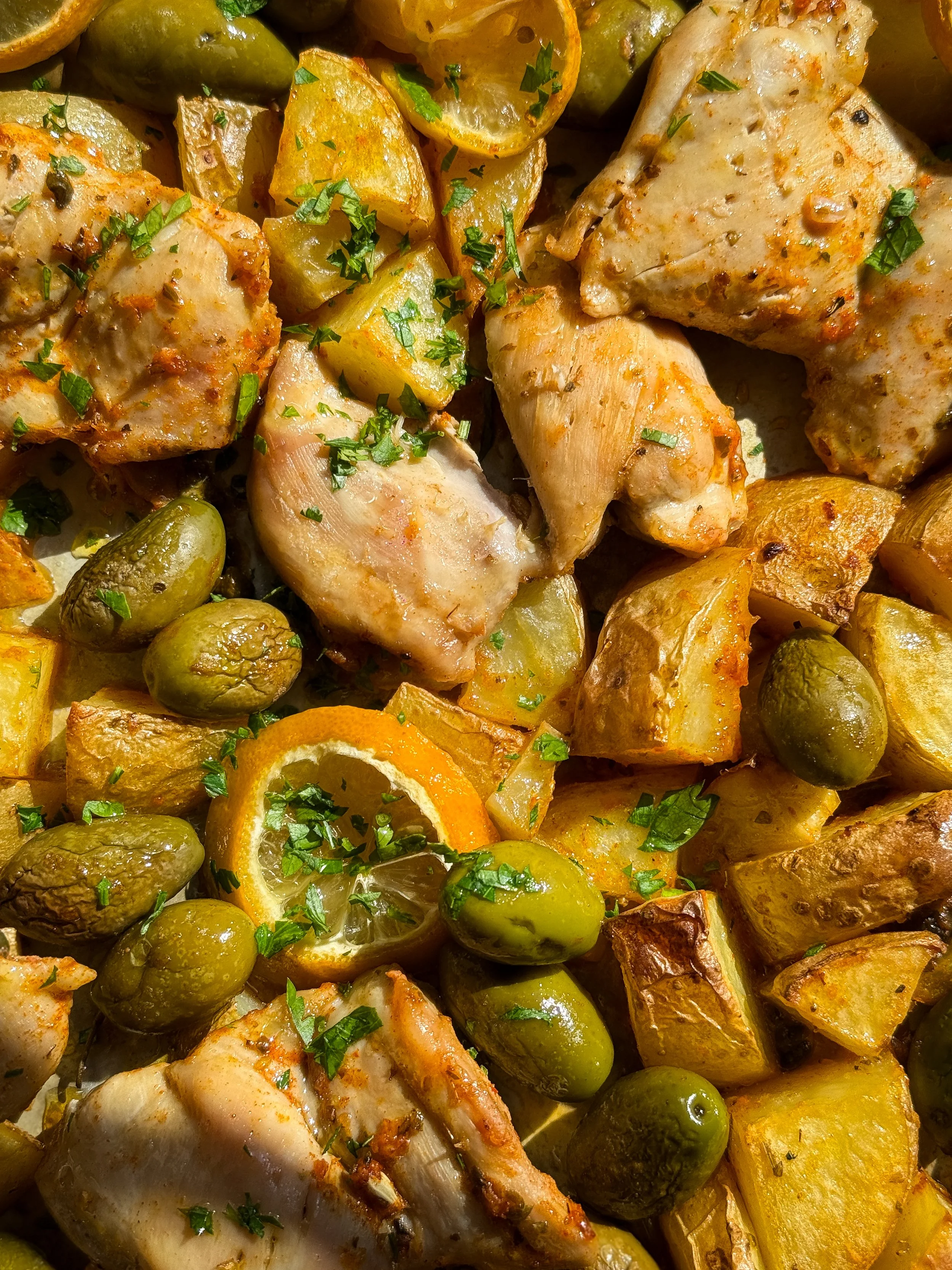 Greek Sheet Pan Chicken 