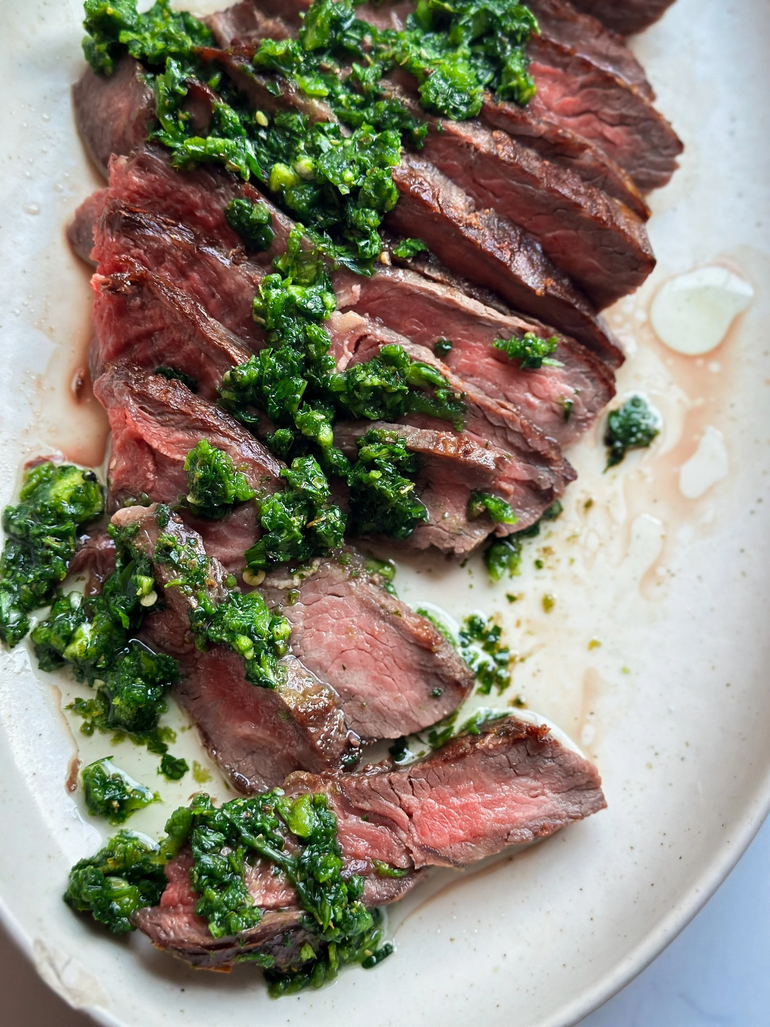 Chimichurri and London Broil