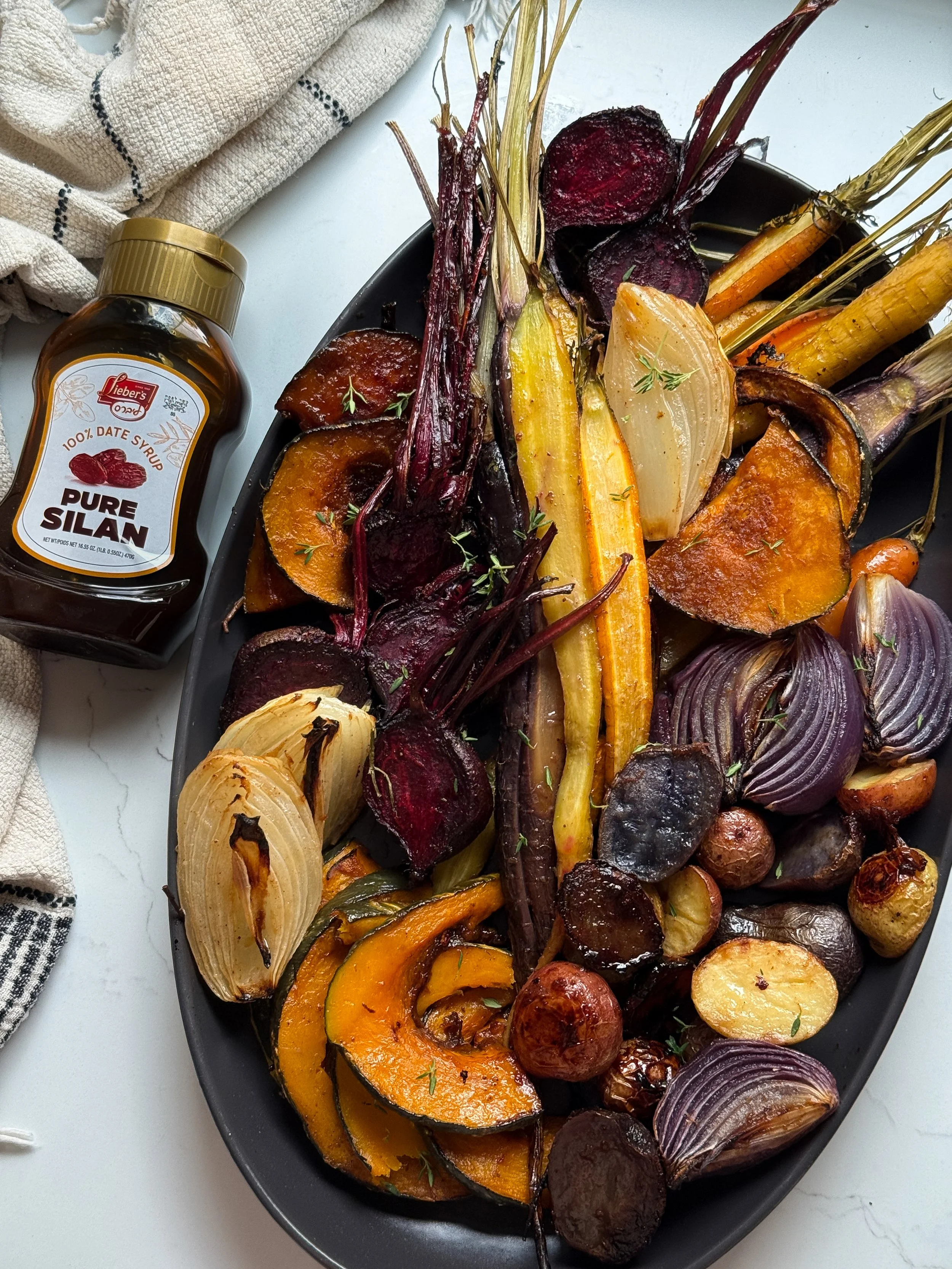 Silan Roasted Root Vegetables 