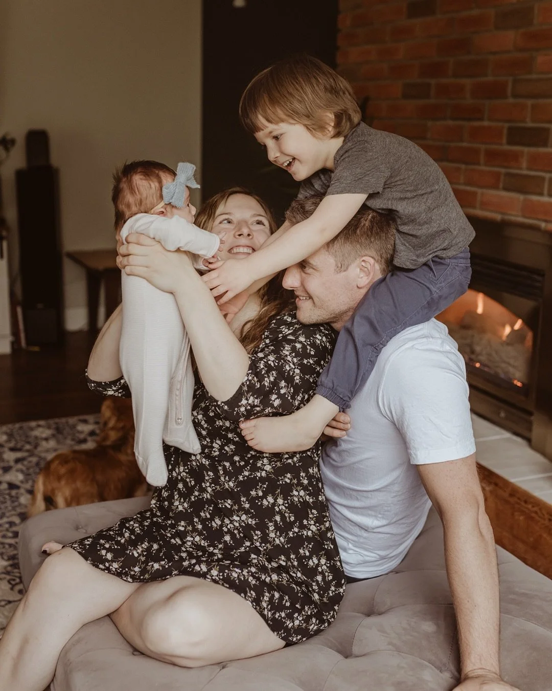 Sweet morning moments with this beautiful family. The last time I was in their home, we were celebrating the arrival of their baby boy, and now I had the honor of capturing the joy of welcoming their baby girl. π
It means so much to be invited back