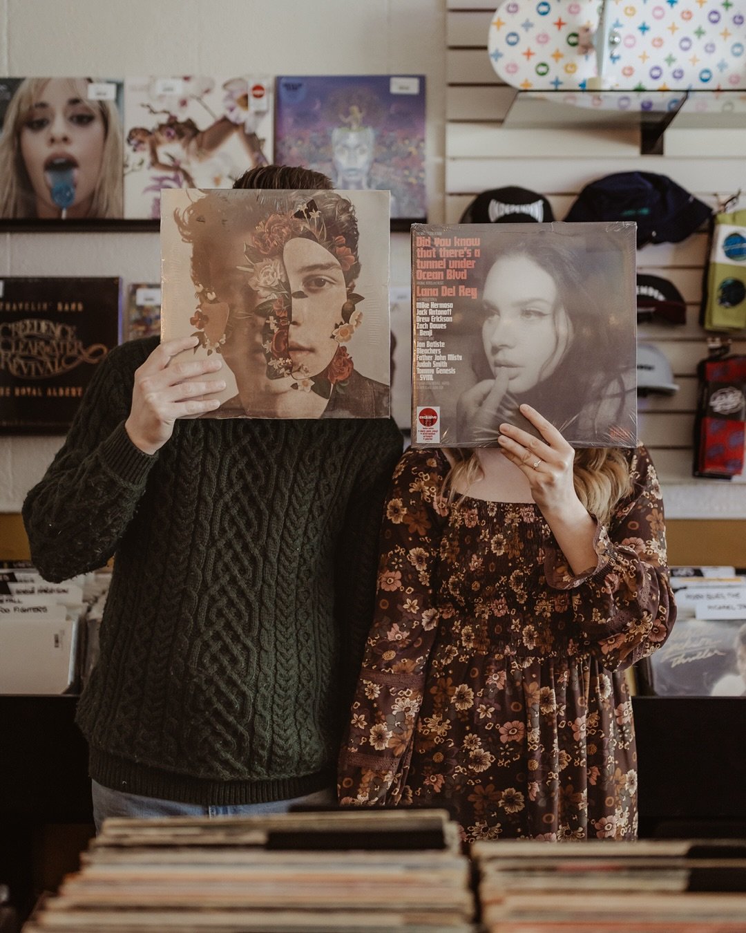 Love in a record store&hellip;

Because sometimes the best kind of romance is flipping through vinyl, stealing glances between shelves, and getting lost in the soundtrack of each other.

There&rsquo;s something timeless about love and music, how both