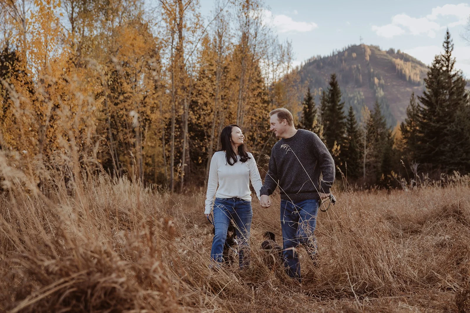 Sweet moments with these two - West Kootenay sunsets are the best, Rossland BC