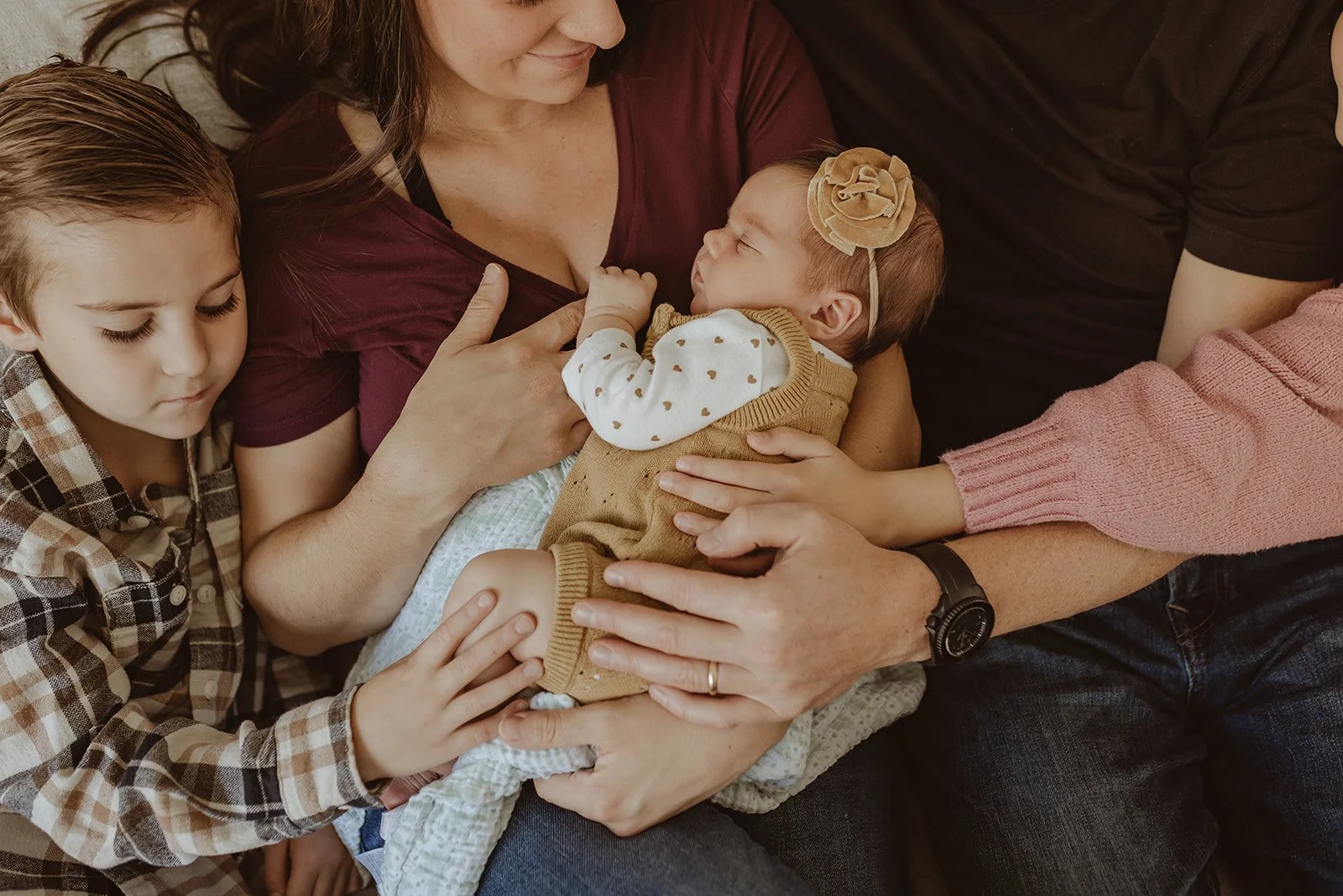 Kootenay newborn photography 