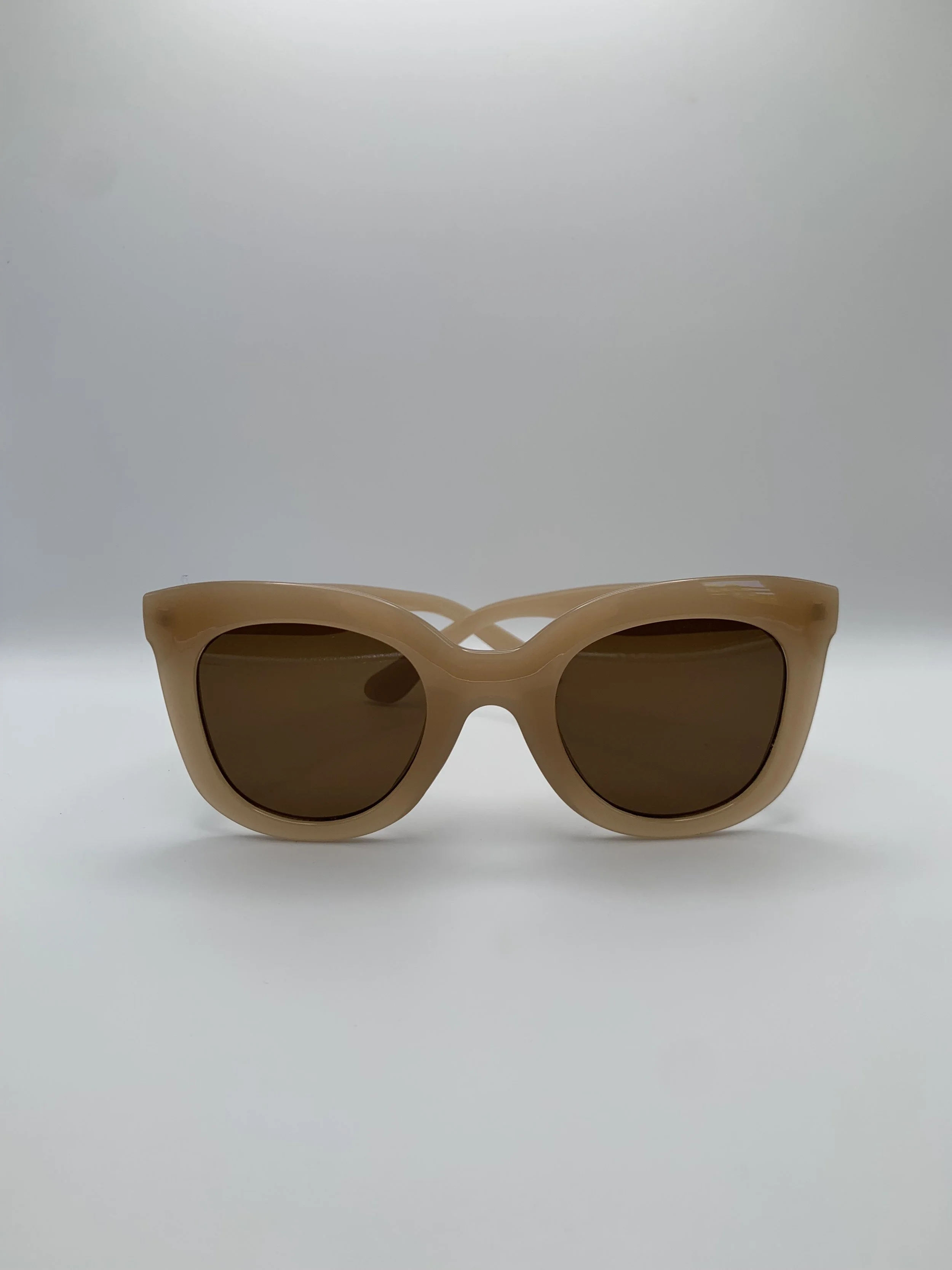 Gloria Sunglasses in Nude.JPG