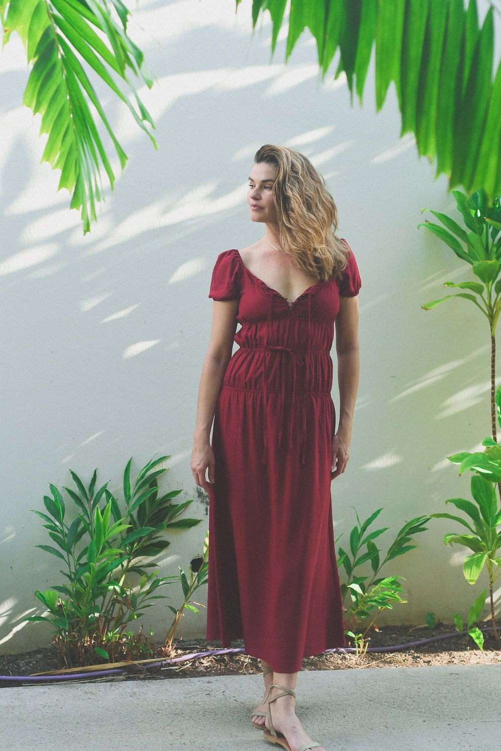 Camilla Dress in Red Hayhay Hawaii Camilla Dress in Red Hayhay Hawaii