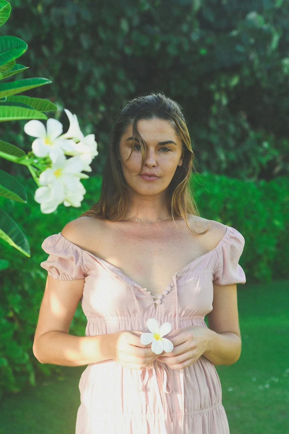 Camilla Dress in Pink  Hayhay Hawaii