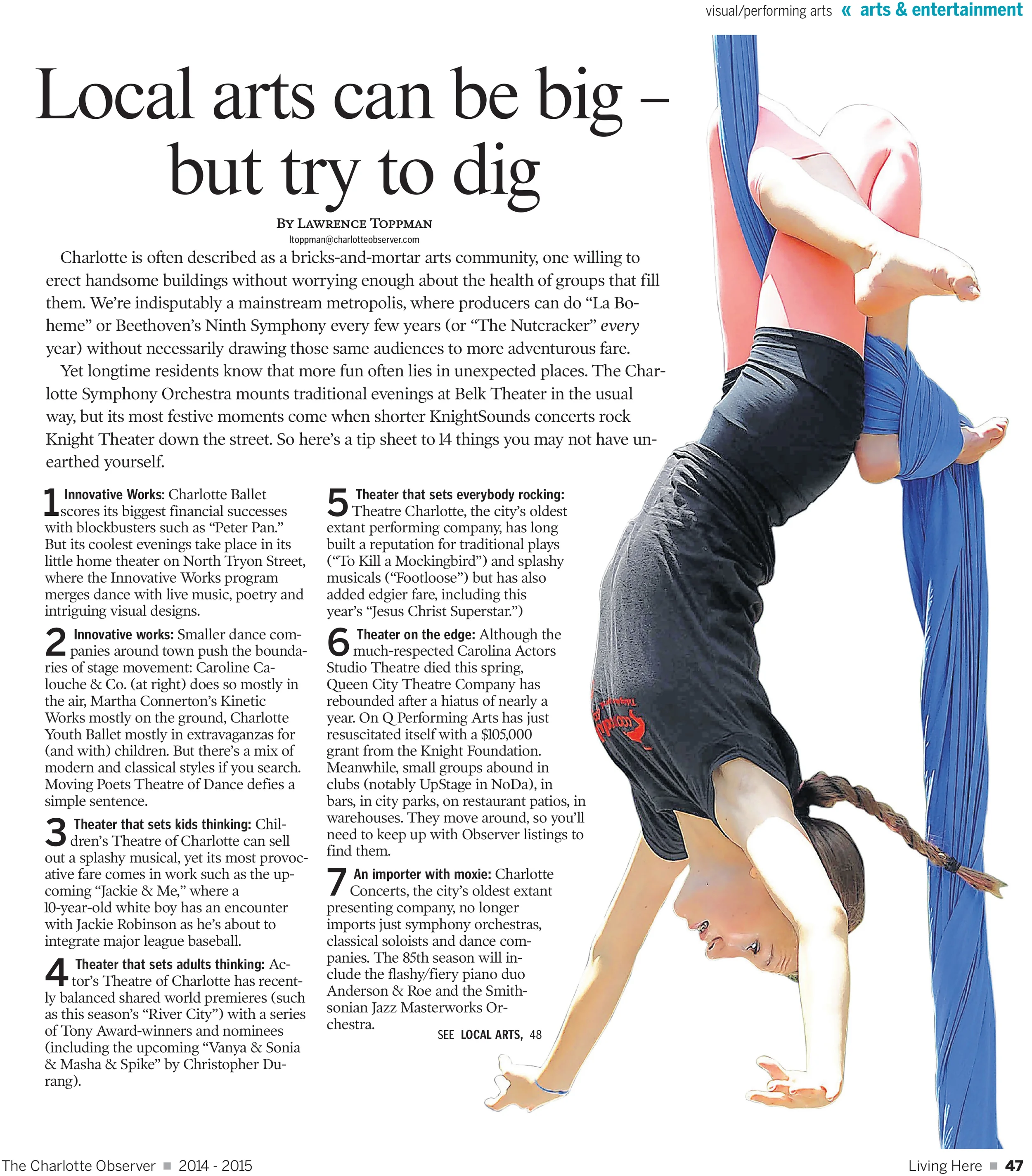 Charlotte Observer | Living Here Tab Magazine